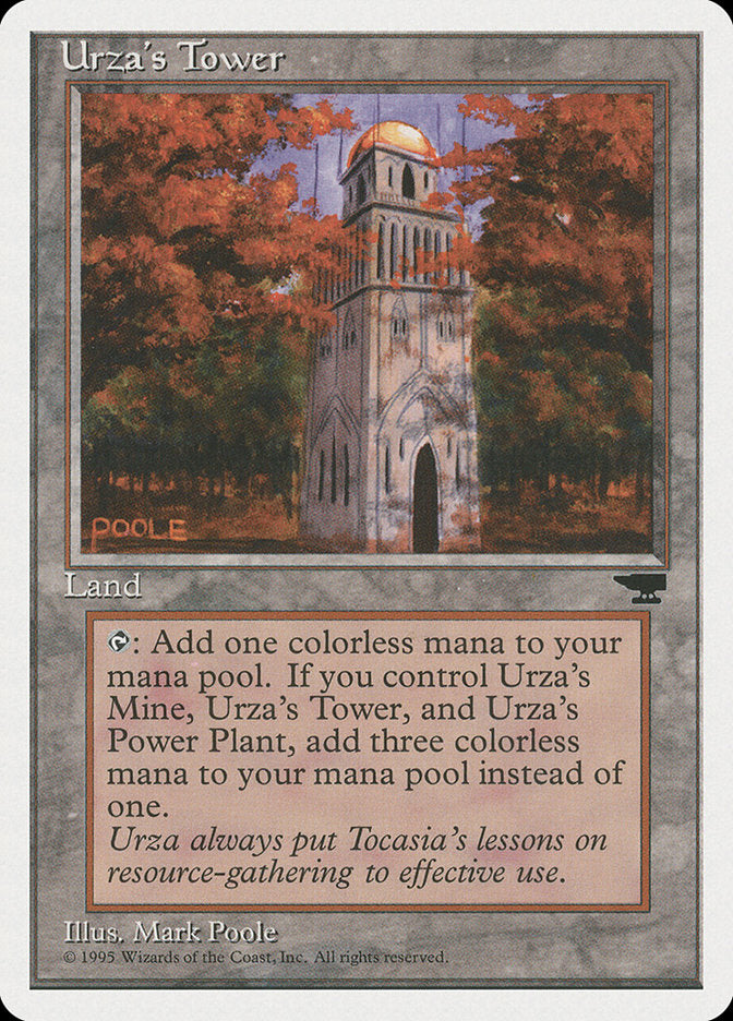 Urza's Tower (Autumn Leaves) [Chronicles] MTG Single Magic: The Gathering    | Red Claw Gaming