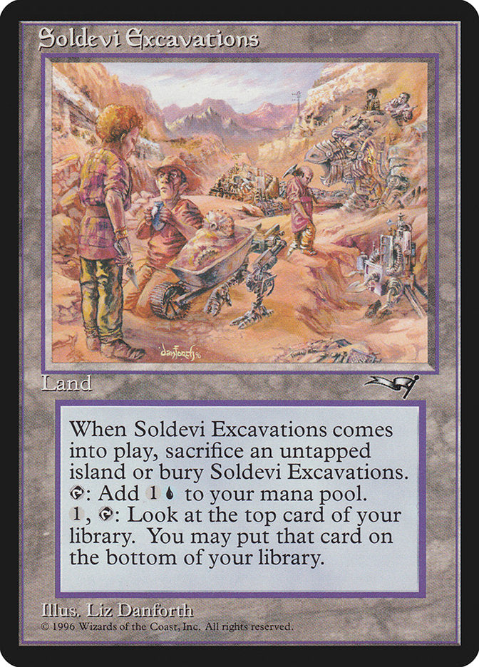 Soldevi Excavations [Alliances] MTG Single Magic: The Gathering    | Red Claw Gaming