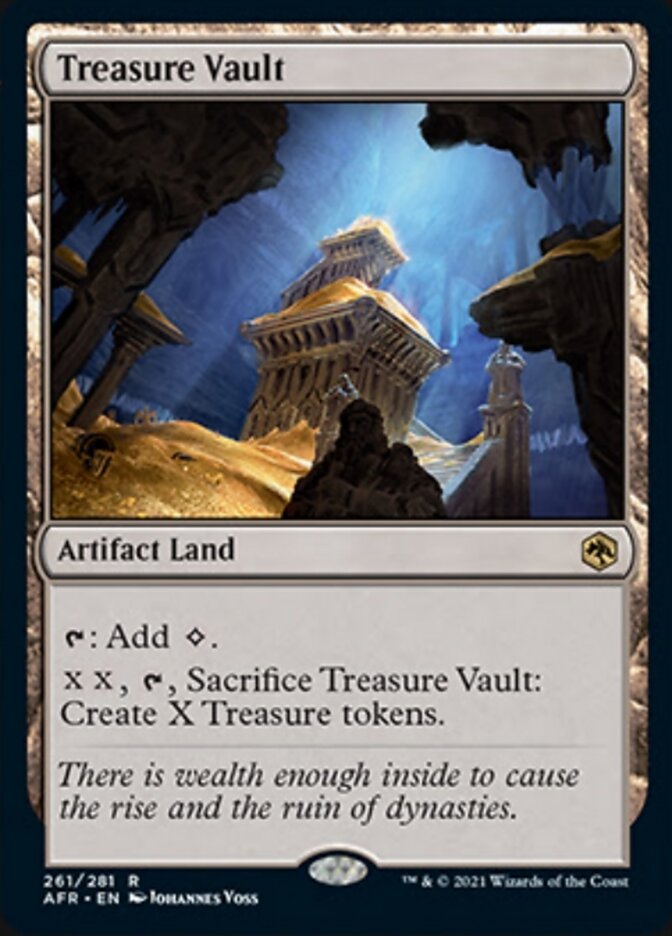 Treasure Vault [Dungeons & Dragons: Adventures in the Forgotten Realms] MTG Single Magic: The Gathering    | Red Claw Gaming