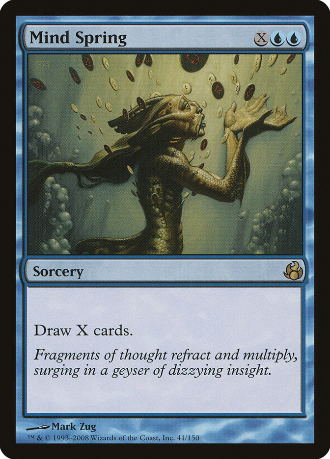 Mind Spring [Morningtide] MTG Single Magic: The Gathering    | Red Claw Gaming