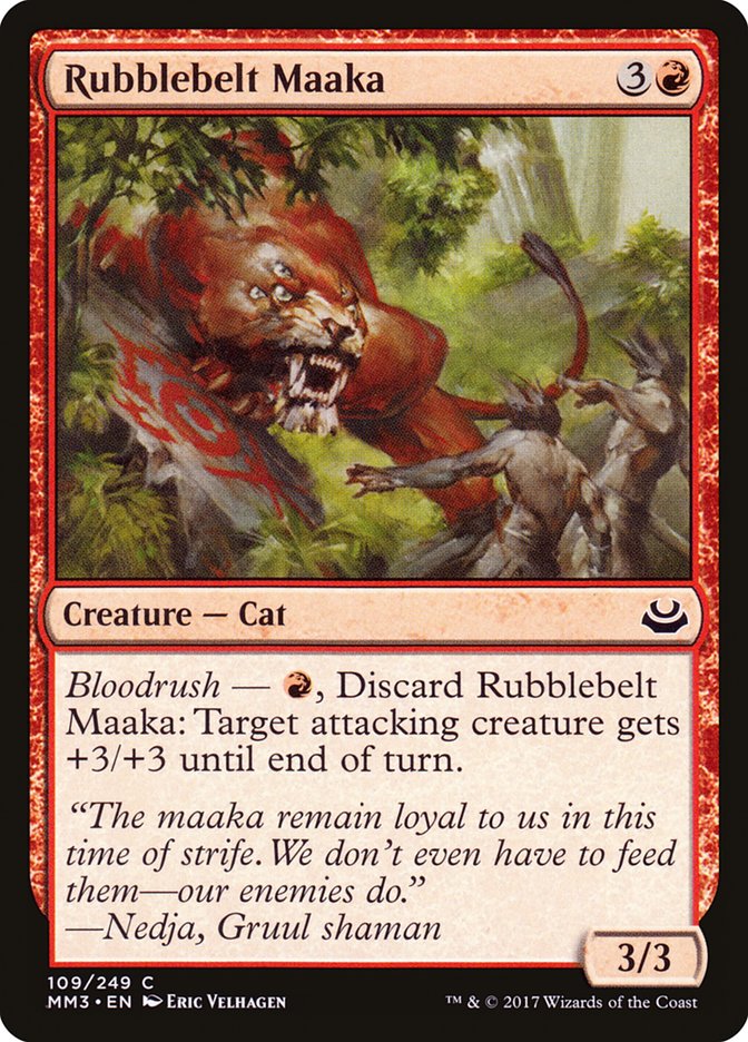 Rubblebelt Maaka [Modern Masters 2017] MTG Single Magic: The Gathering    | Red Claw Gaming