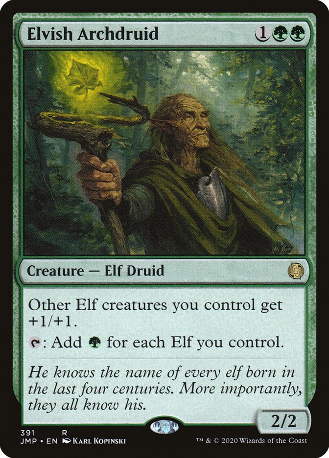 Elvish Archdruid [Jumpstart] MTG Single Magic: The Gathering    | Red Claw Gaming