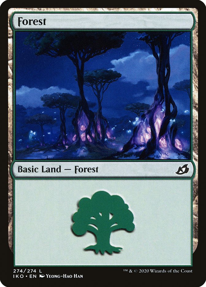 Forest (274) [Ikoria: Lair of Behemoths] MTG Single Magic: The Gathering    | Red Claw Gaming