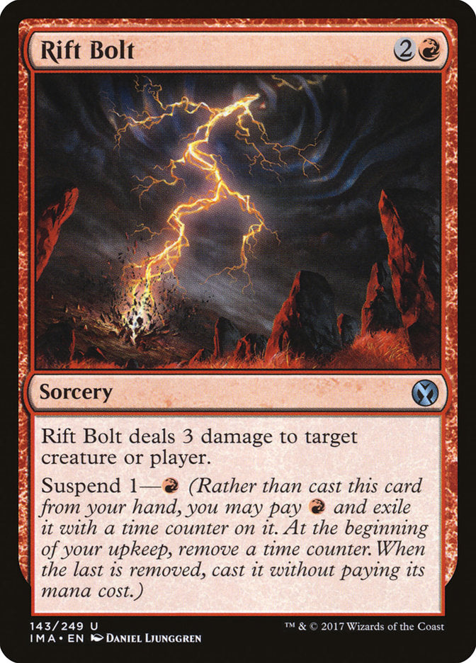 Rift Bolt [Iconic Masters] MTG Single Magic: The Gathering    | Red Claw Gaming
