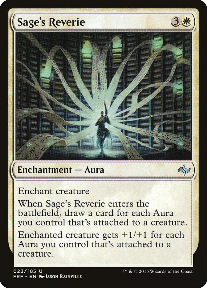 Sage's Reverie [Fate Reforged] MTG Single Magic: The Gathering    | Red Claw Gaming