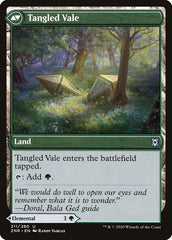 Tangled Florahedron // Tangled Vale [Zendikar Rising] MTG Single Magic: The Gathering    | Red Claw Gaming