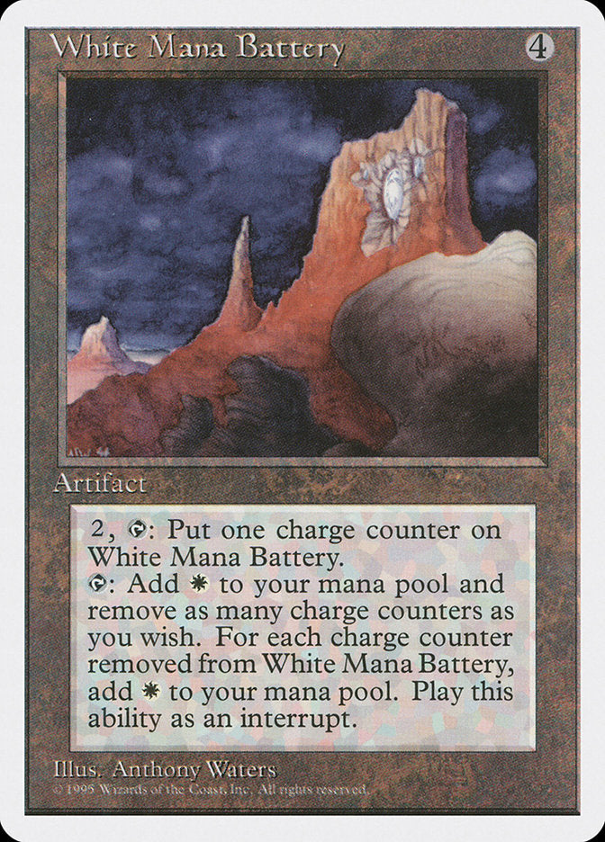 White Mana Battery [Fourth Edition] MTG Single Magic: The Gathering    | Red Claw Gaming