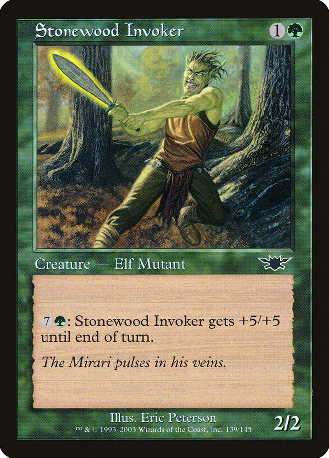 Stonewood Invoker [Legions] MTG Single Magic: The Gathering    | Red Claw Gaming