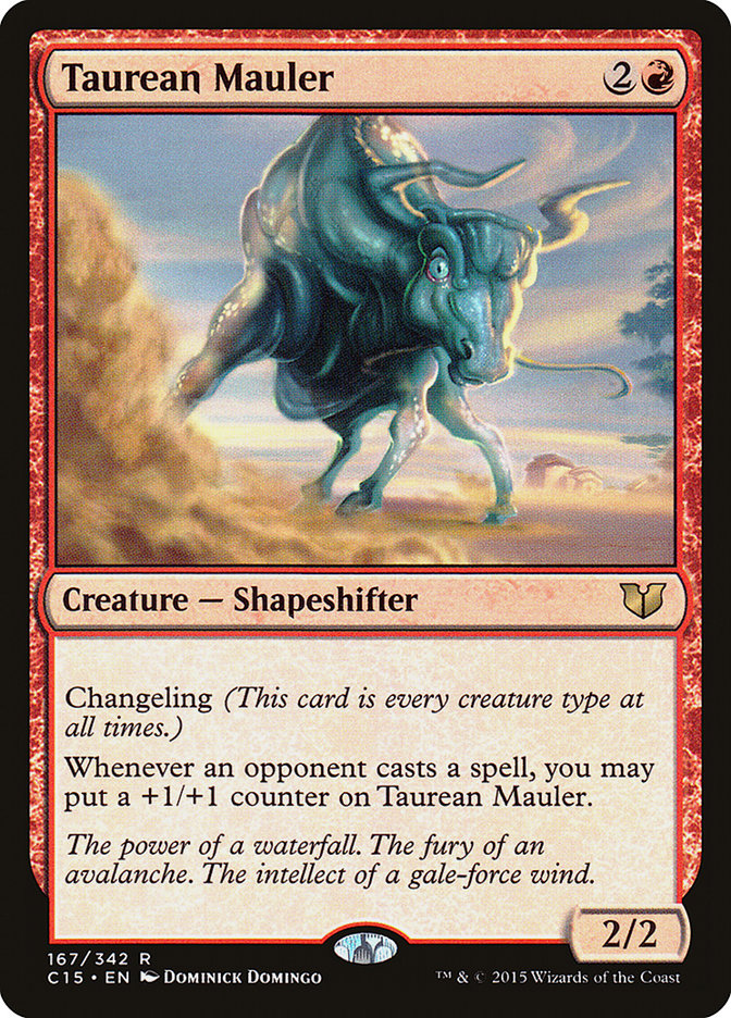Taurean Mauler [Commander 2015] MTG Single Magic: The Gathering    | Red Claw Gaming