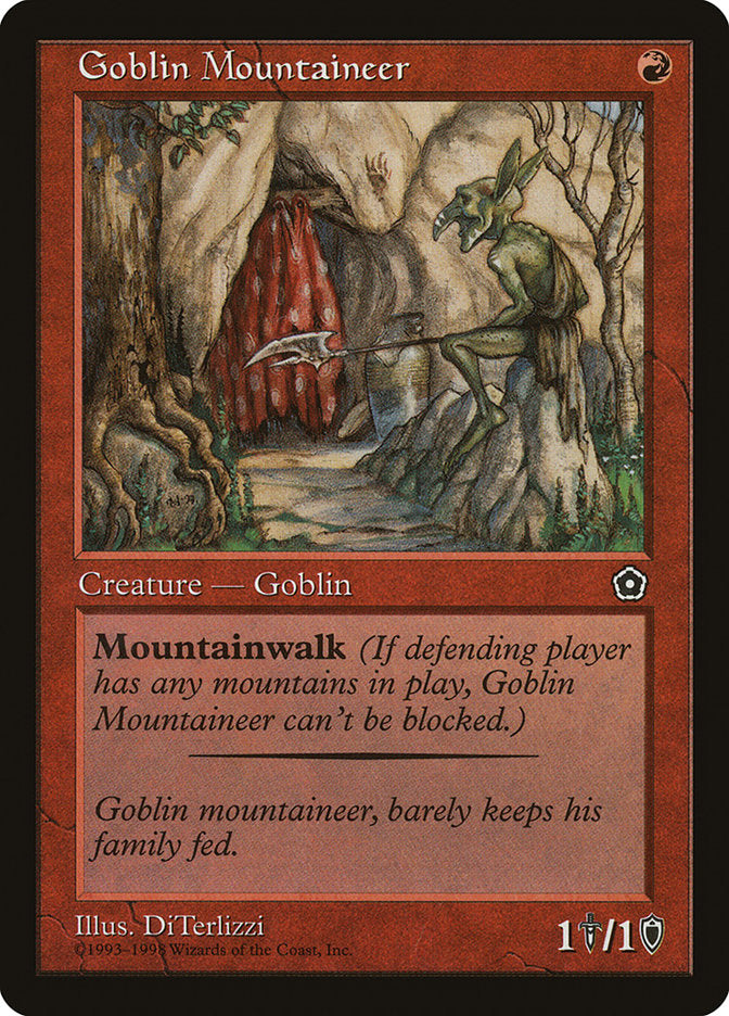 Goblin Mountaineer [Portal Second Age] MTG Single Magic: The Gathering    | Red Claw Gaming
