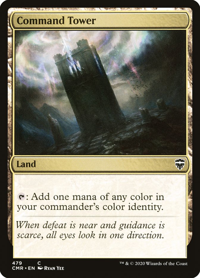 Command Tower (479) [Commander Legends] MTG Single Magic: The Gathering    | Red Claw Gaming