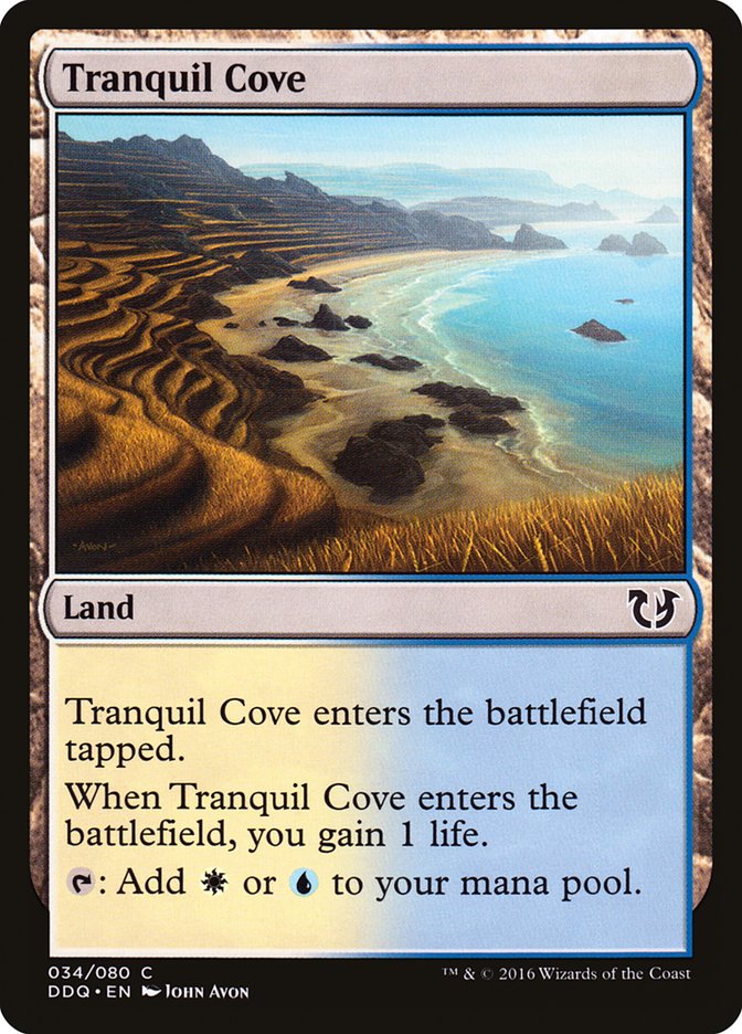 Tranquil Cove [Duel Decks: Blessed vs. Cursed] MTG Single Magic: The Gathering    | Red Claw Gaming