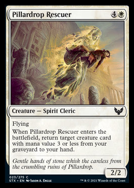 Pillardrop Rescuer [Strixhaven: School of Mages] MTG Single Magic: The Gathering    | Red Claw Gaming