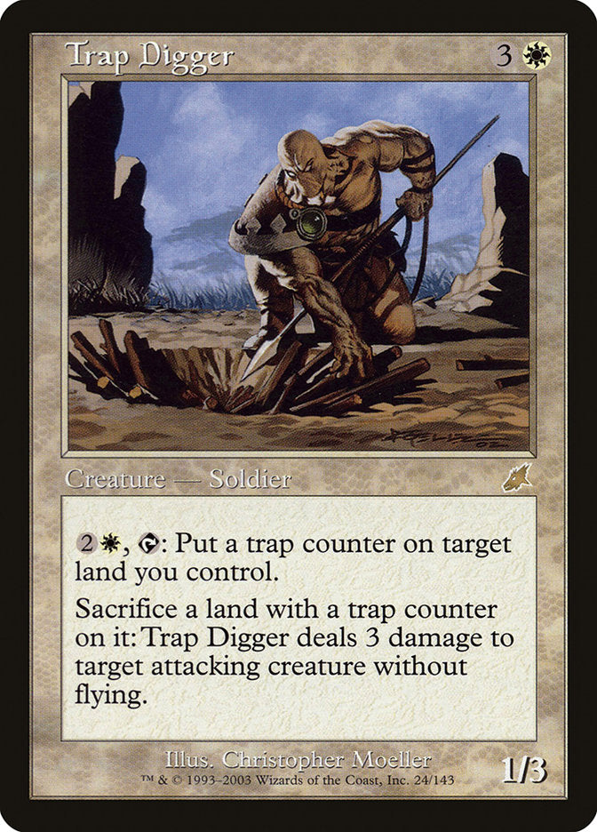 Trap Digger [Scourge] MTG Single Magic: The Gathering    | Red Claw Gaming