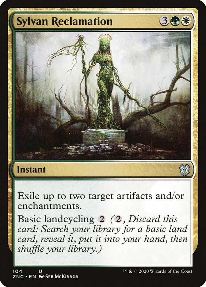 Sylvan Reclamation [Zendikar Rising Commander] MTG Single Magic: The Gathering    | Red Claw Gaming