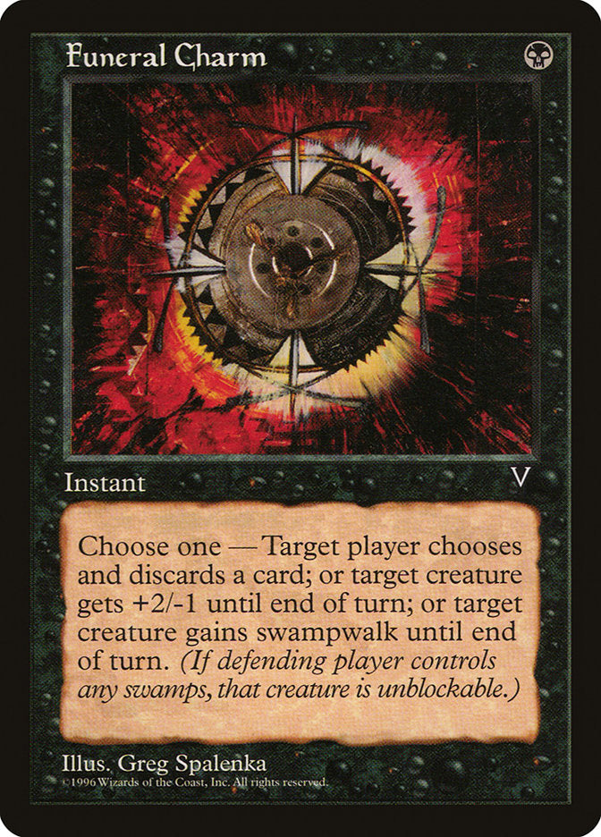 Funeral Charm [Visions] MTG Single Magic: The Gathering    | Red Claw Gaming