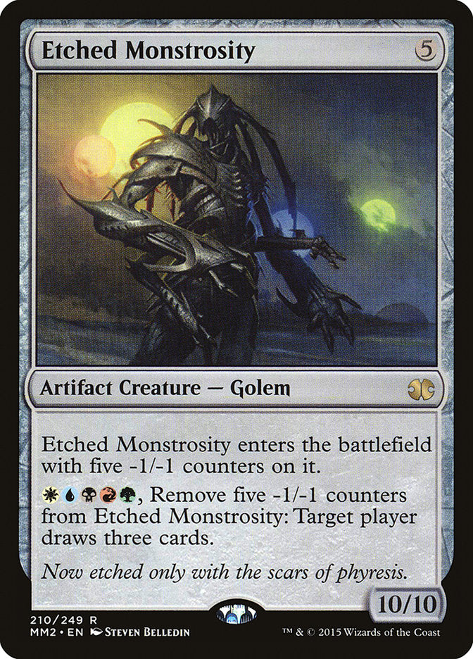 Etched Monstrosity [Modern Masters 2015] MTG Single Magic: The Gathering    | Red Claw Gaming