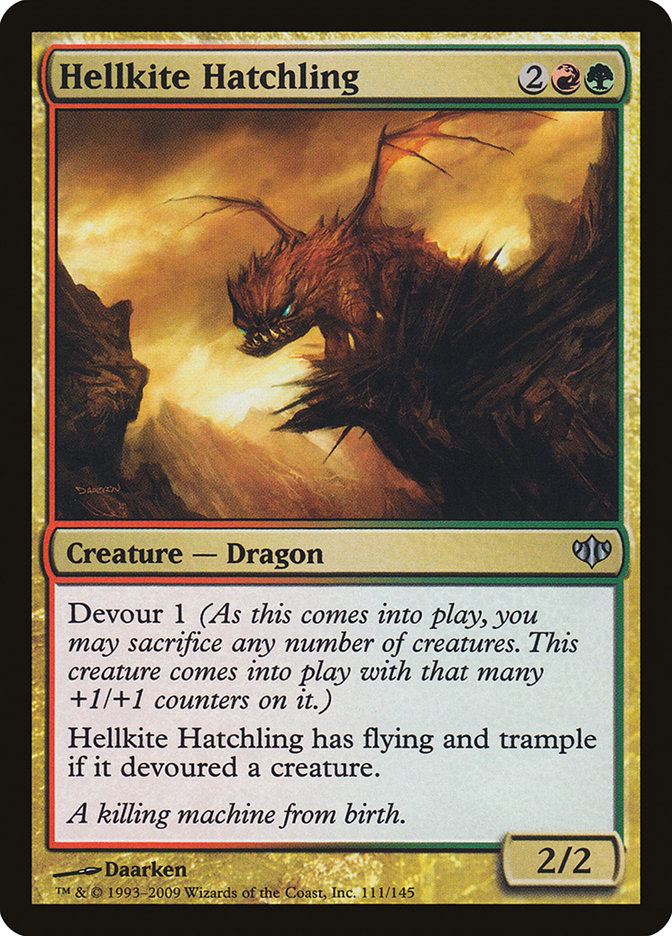 Hellkite Hatchling [Conflux] MTG Single Magic: The Gathering    | Red Claw Gaming