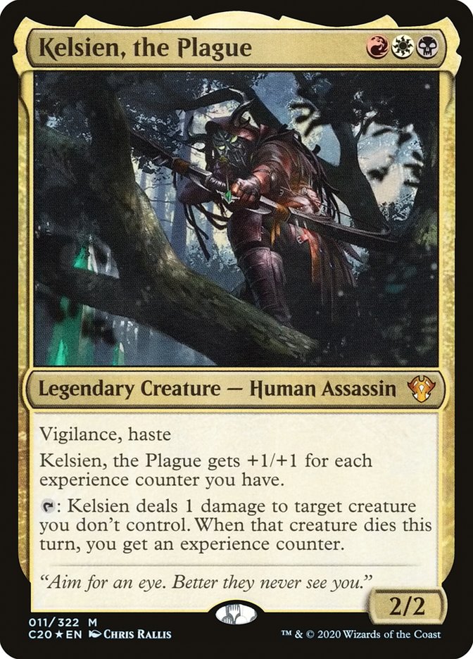 Kelsien, the Plague [Commander 2020] MTG Single Magic: The Gathering    | Red Claw Gaming