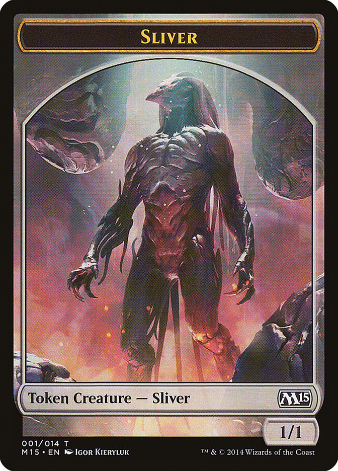 Sliver Token [Magic 2015 Tokens] MTG Single Magic: The Gathering    | Red Claw Gaming