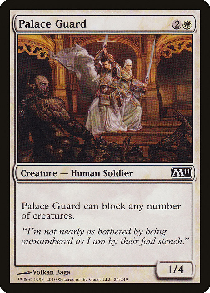 Palace Guard [Magic 2011] MTG Single Magic: The Gathering    | Red Claw Gaming
