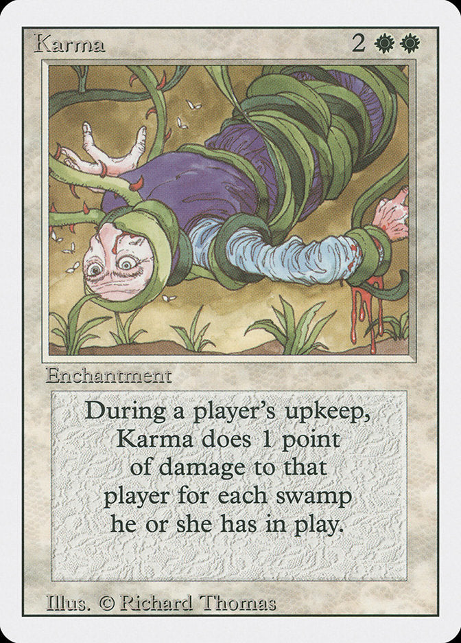 Karma [Revised Edition] MTG Single Magic: The Gathering    | Red Claw Gaming