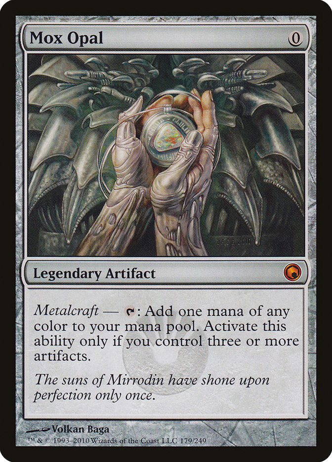 Mox Opal [Scars of Mirrodin] MTG Single Magic: The Gathering    | Red Claw Gaming