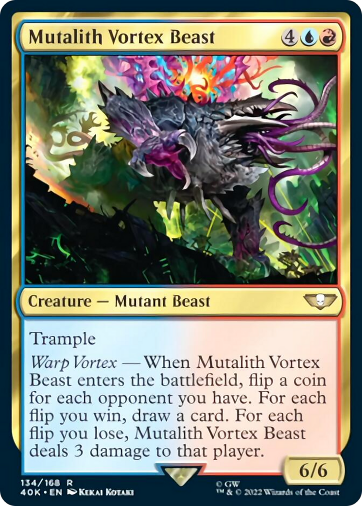 Mutalith Vortex Beast [Warhammer 40,000] MTG Single Magic: The Gathering    | Red Claw Gaming