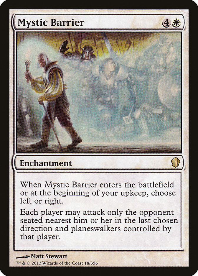 Mystic Barrier [Commander 2013] MTG Single Magic: The Gathering    | Red Claw Gaming
