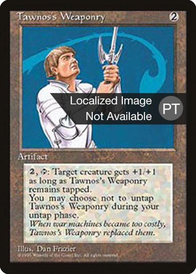 Tawnos's Weaponry [Fourth Edition (Foreign Black Border)] MTG Single Magic: The Gathering    | Red Claw Gaming