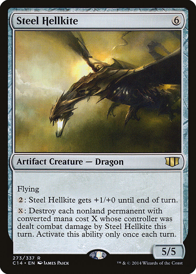 Steel Hellkite [Commander 2014] MTG Single Magic: The Gathering    | Red Claw Gaming