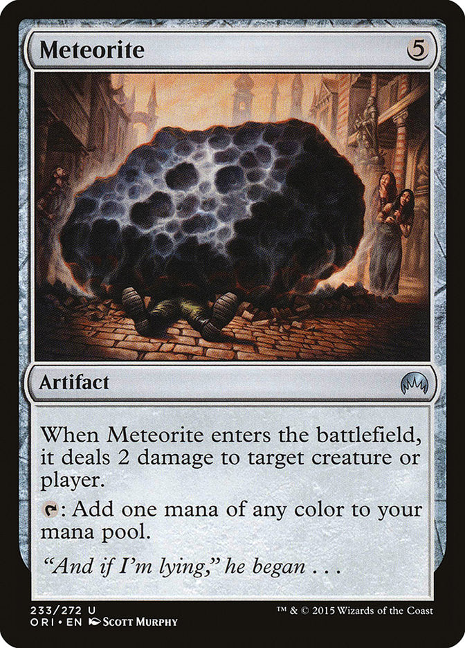 Meteorite [Magic Origins] MTG Single Magic: The Gathering    | Red Claw Gaming