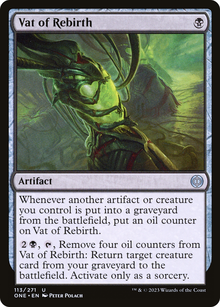 Vat of Rebirth [Phyrexia: All Will Be One] MTG Single Magic: The Gathering    | Red Claw Gaming