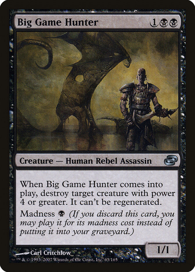 Big Game Hunter [Planar Chaos] MTG Single Magic: The Gathering    | Red Claw Gaming