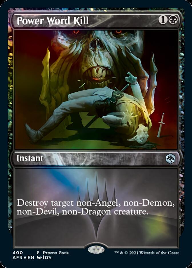 Power Word Kill (Promo Pack) [Dungeons & Dragons: Adventures in the Forgotten Realms] MTG Single Magic: The Gathering    | Red Claw Gaming