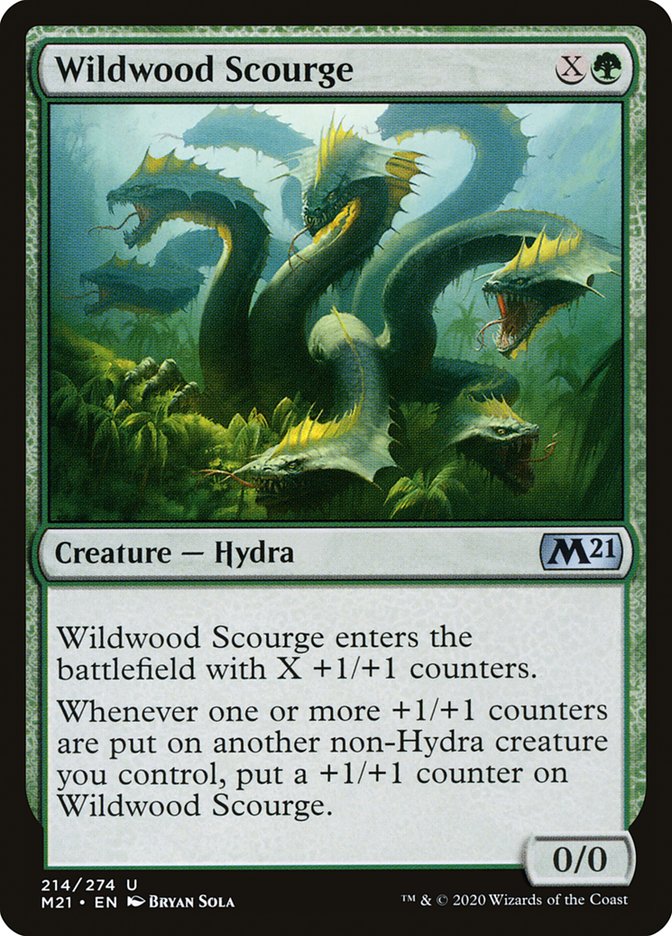 Wildwood Scourge [Core Set 2021] MTG Single Magic: The Gathering    | Red Claw Gaming