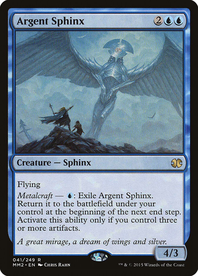 Argent Sphinx [Modern Masters 2015] MTG Single Magic: The Gathering    | Red Claw Gaming