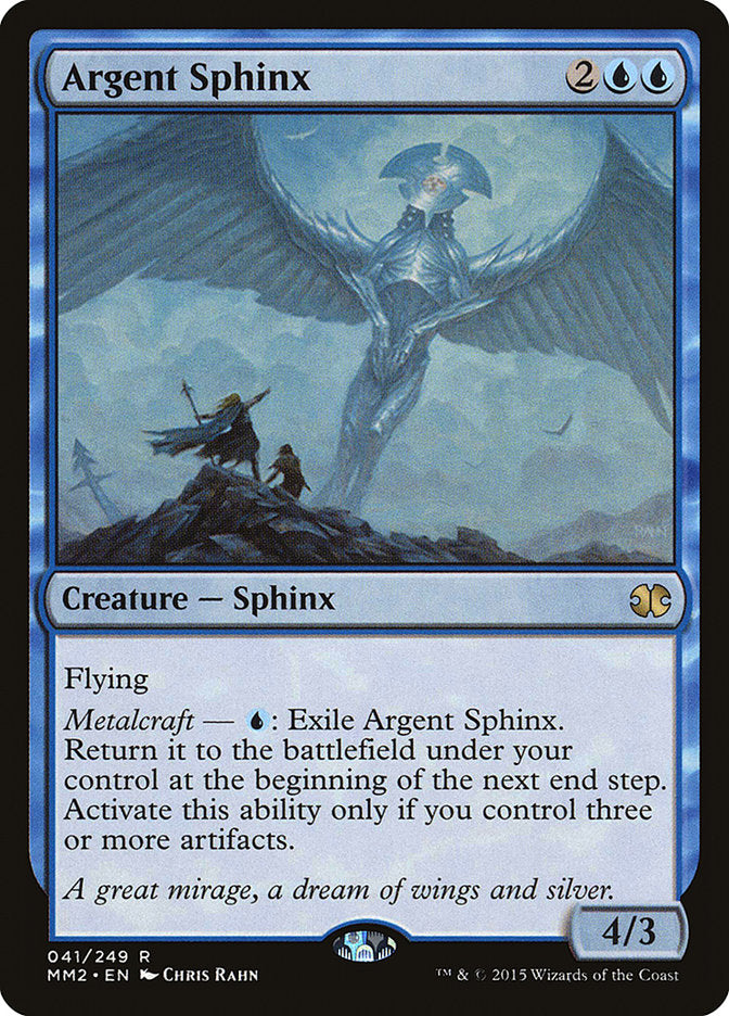 Argent Sphinx [Modern Masters 2015] MTG Single Magic: The Gathering    | Red Claw Gaming