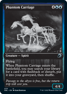 Phantom Carriage [Innistrad: Double Feature] MTG Single Magic: The Gathering    | Red Claw Gaming