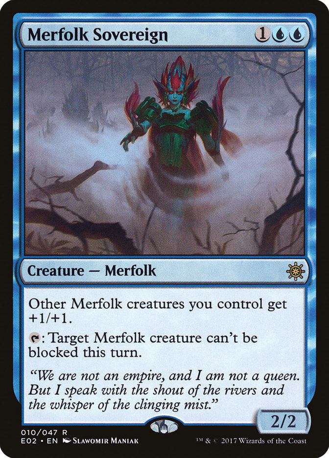 Merfolk Sovereign [Explorers of Ixalan] | Red Claw Gaming