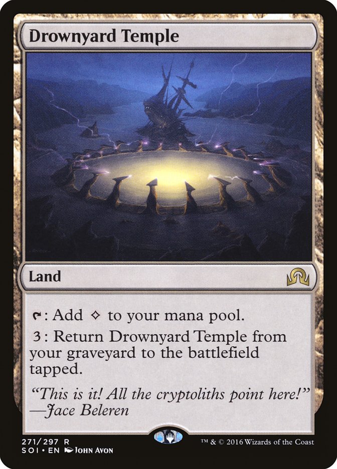 Drownyard Temple [Shadows over Innistrad] MTG Single Magic: The Gathering    | Red Claw Gaming