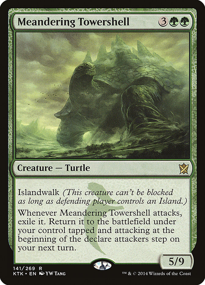 Meandering Towershell [Khans of Tarkir] MTG Single Magic: The Gathering    | Red Claw Gaming