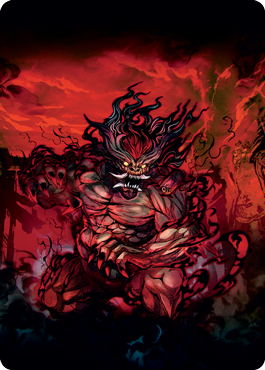 Vessel of the All-Consuming Art Card [Kamigawa: Neon Dynasty Art Series] MTG Single Magic: The Gathering    | Red Claw Gaming