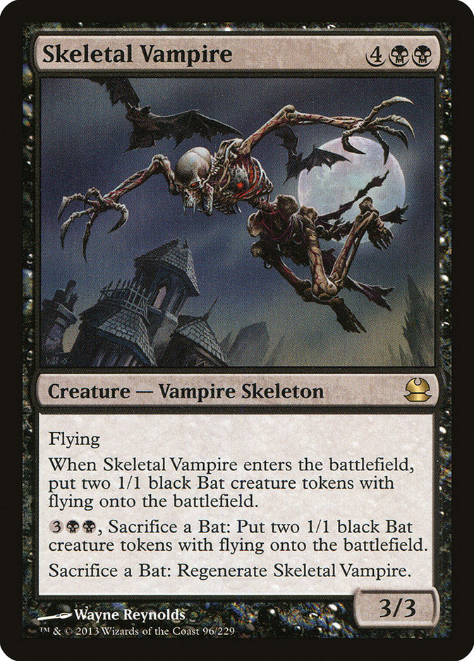 Skeletal Vampire [Modern Masters] MTG Single Magic: The Gathering    | Red Claw Gaming