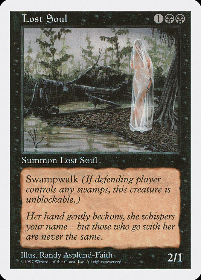 Lost Soul [Fifth Edition] MTG Single Magic: The Gathering    | Red Claw Gaming