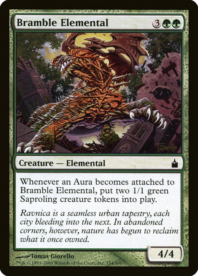 Bramble Elemental [Ravnica: City of Guilds] MTG Single Magic: The Gathering    | Red Claw Gaming