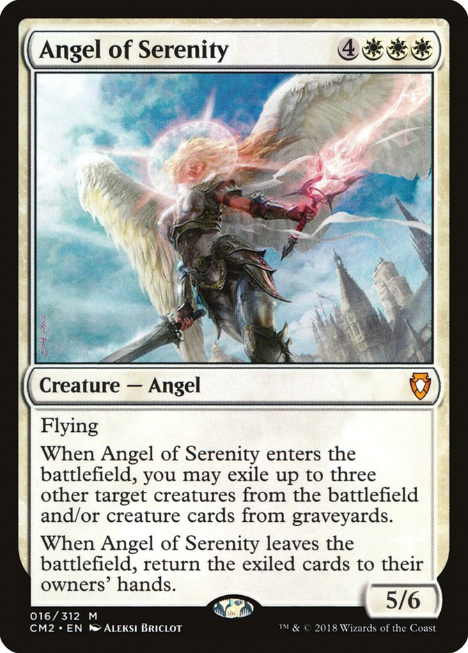 Angel of Serenity [Commander Anthology Volume II] MTG Single Magic: The Gathering    | Red Claw Gaming