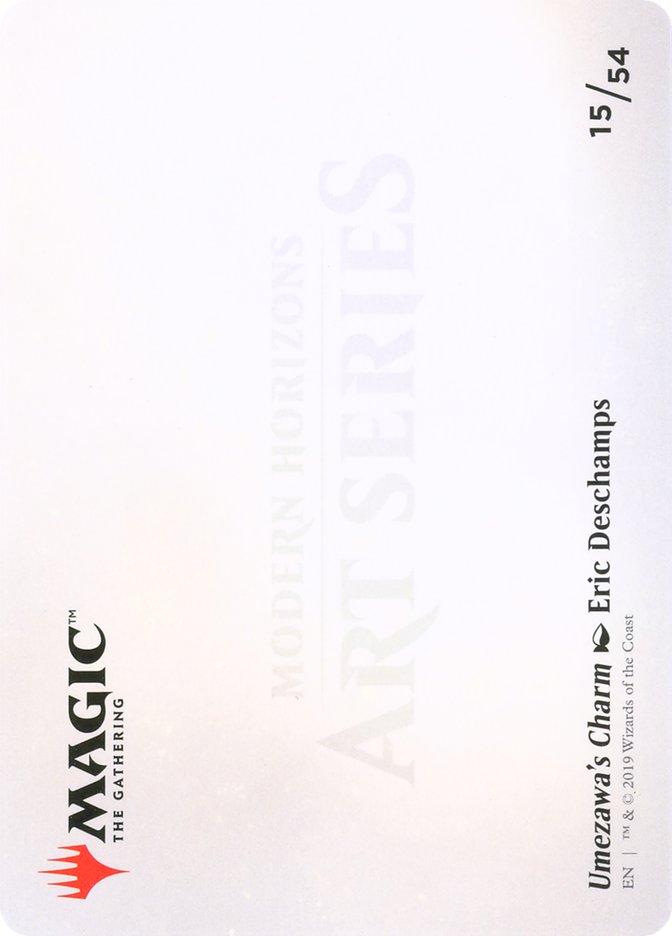 Umezawa's Charm // Umezawa's Charm [Modern Horizons Art Series] MTG Single Magic: The Gathering    | Red Claw Gaming