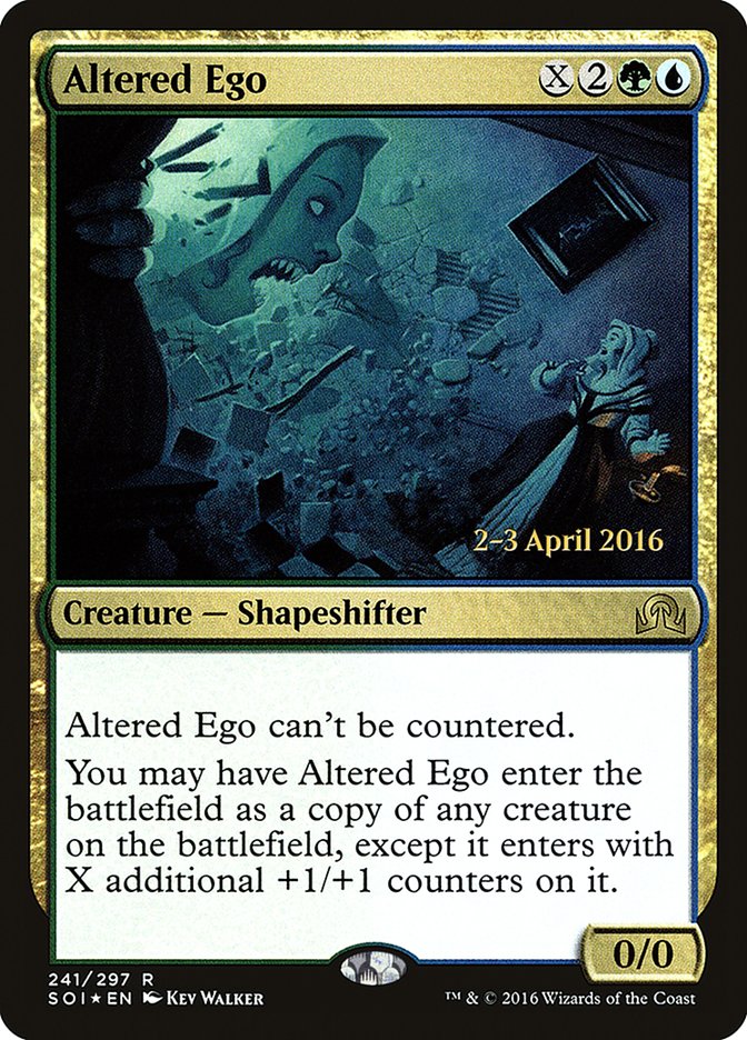 Altered Ego [Shadows over Innistrad Prerelease Promos] MTG Single Magic: The Gathering    | Red Claw Gaming
