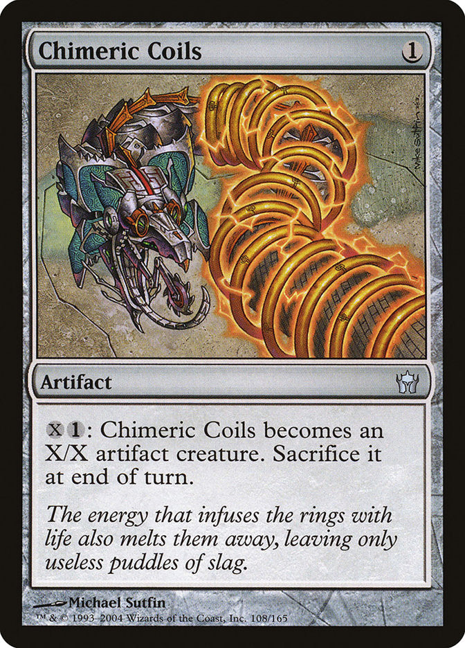 Chimeric Coils [Fifth Dawn] MTG Single Magic: The Gathering    | Red Claw Gaming